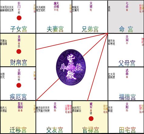 紫微斗數 身體部位|紫微斗數的基礎教程